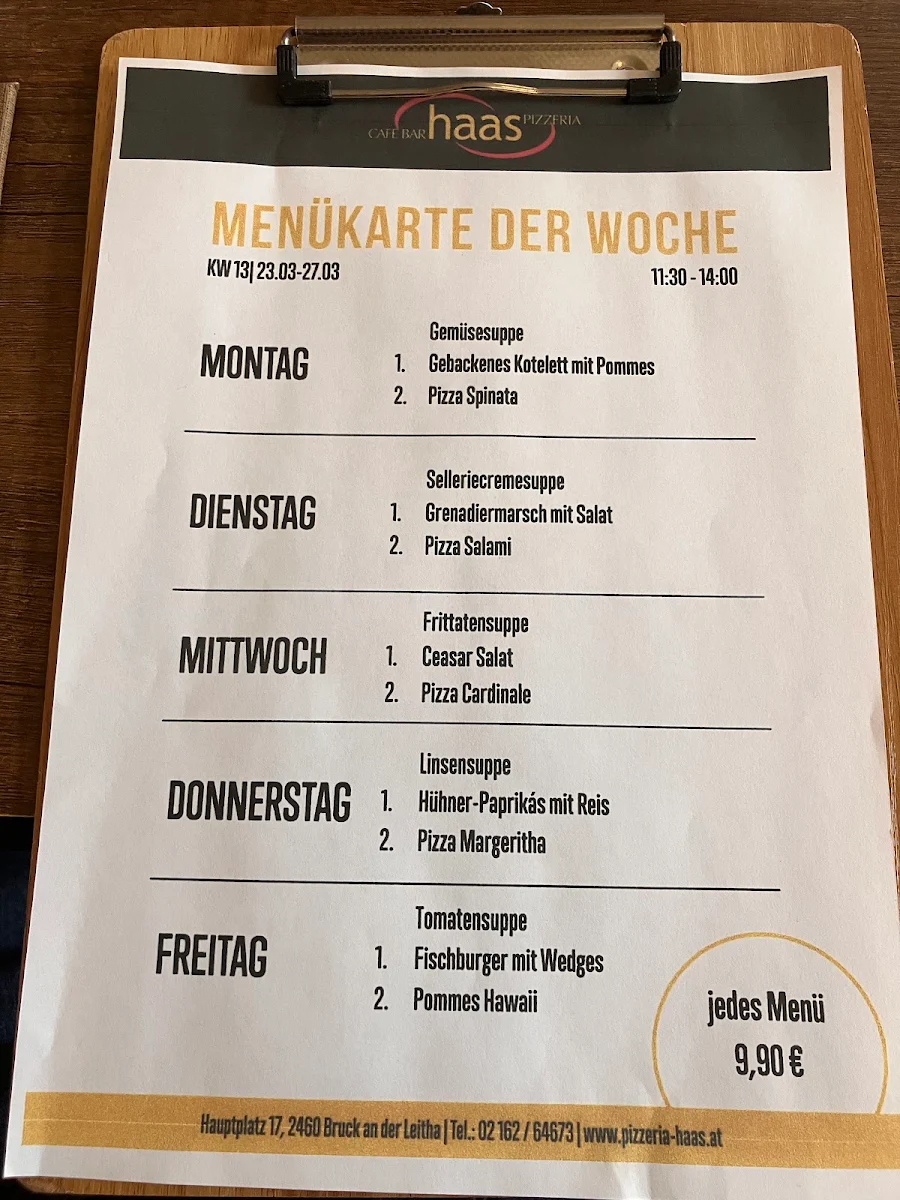 Speisekarte photo 2