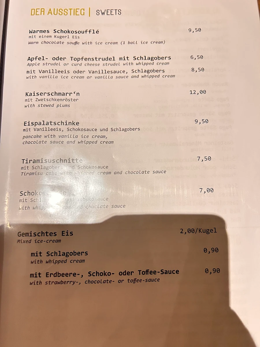 Speisekarte photo 2