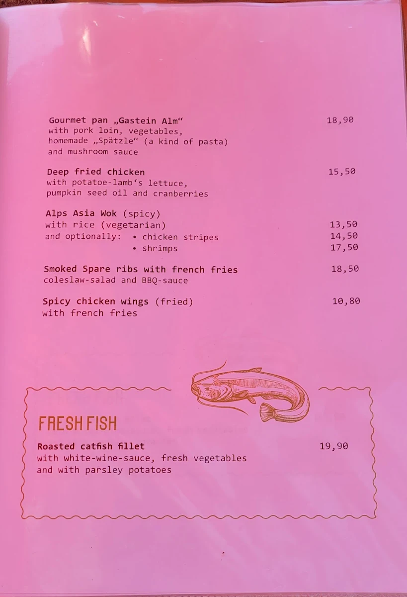 Speisekarte photo 6