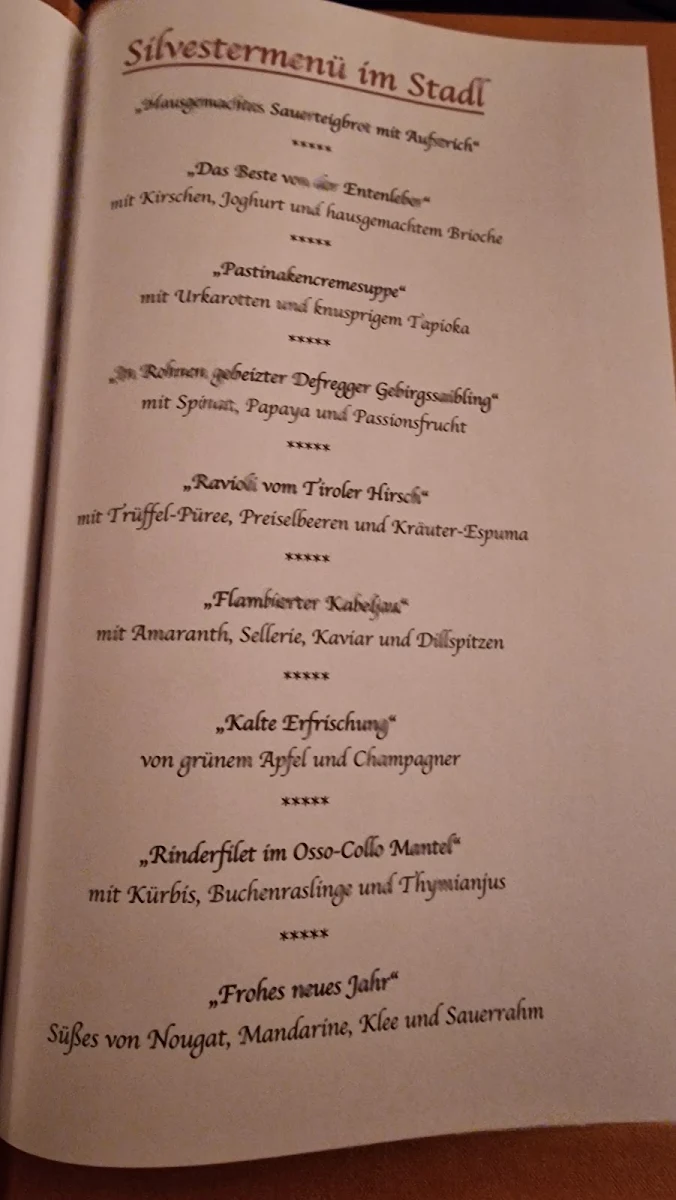 Speisekarte photo 2