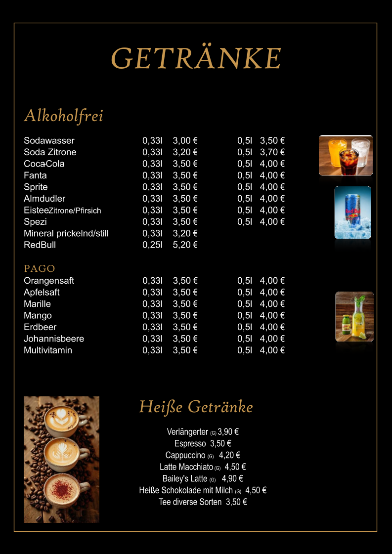 Speisekarte photo 1