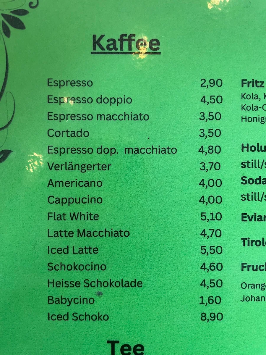 Speisekarte photo 2
