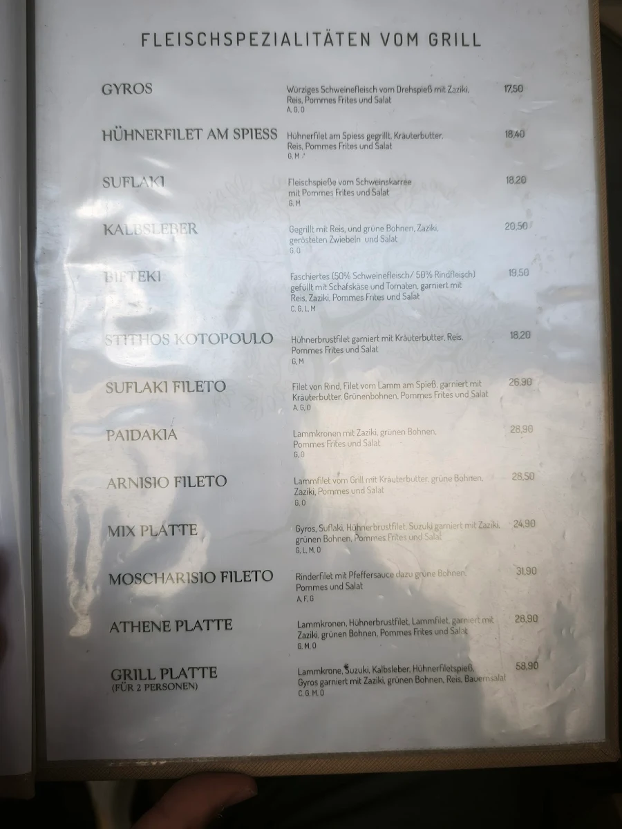 Speisekarte photo 3