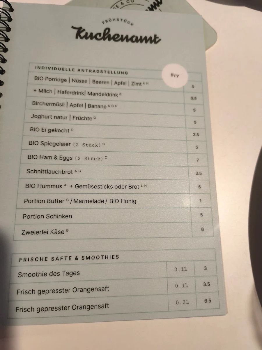 Speisekarte photo 1