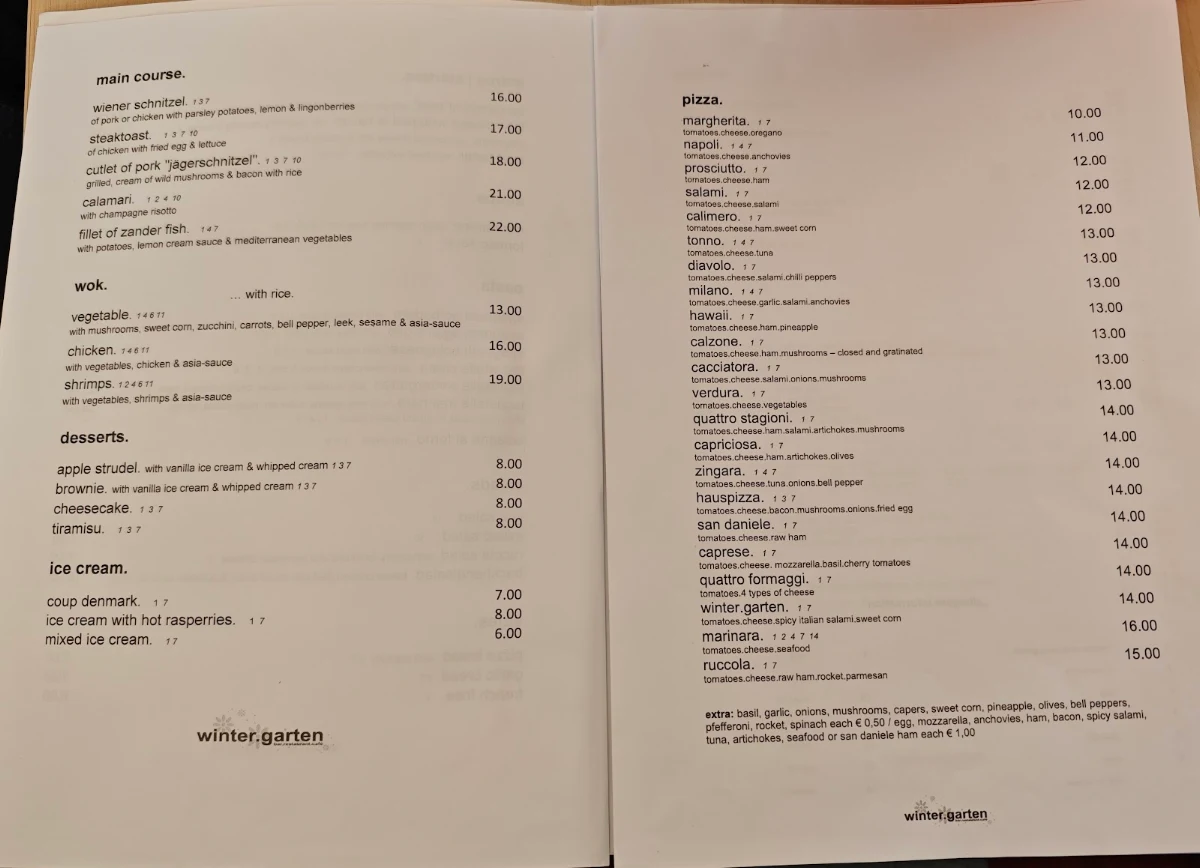 Speisekarte photo 1