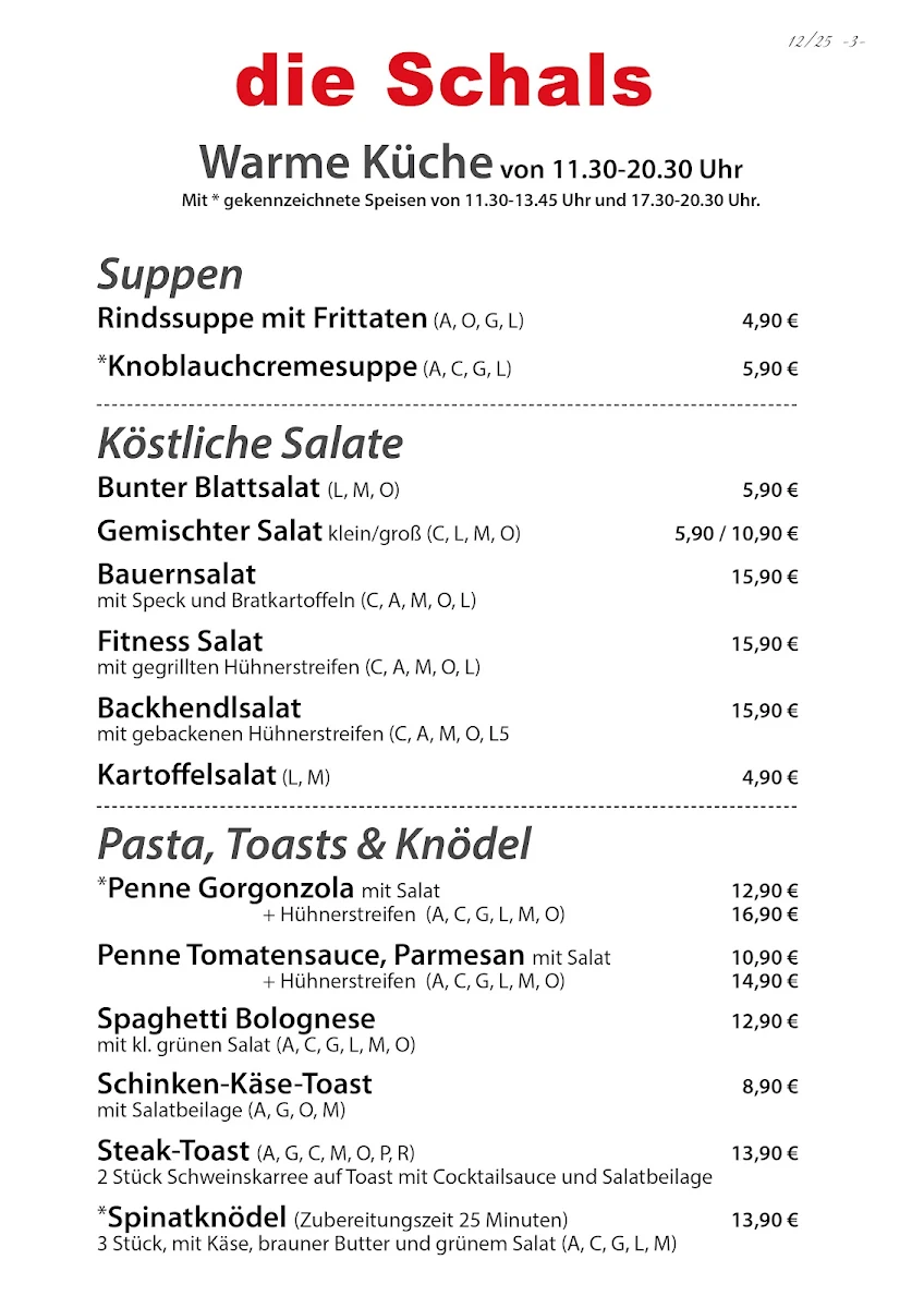Speisekarte photo 3