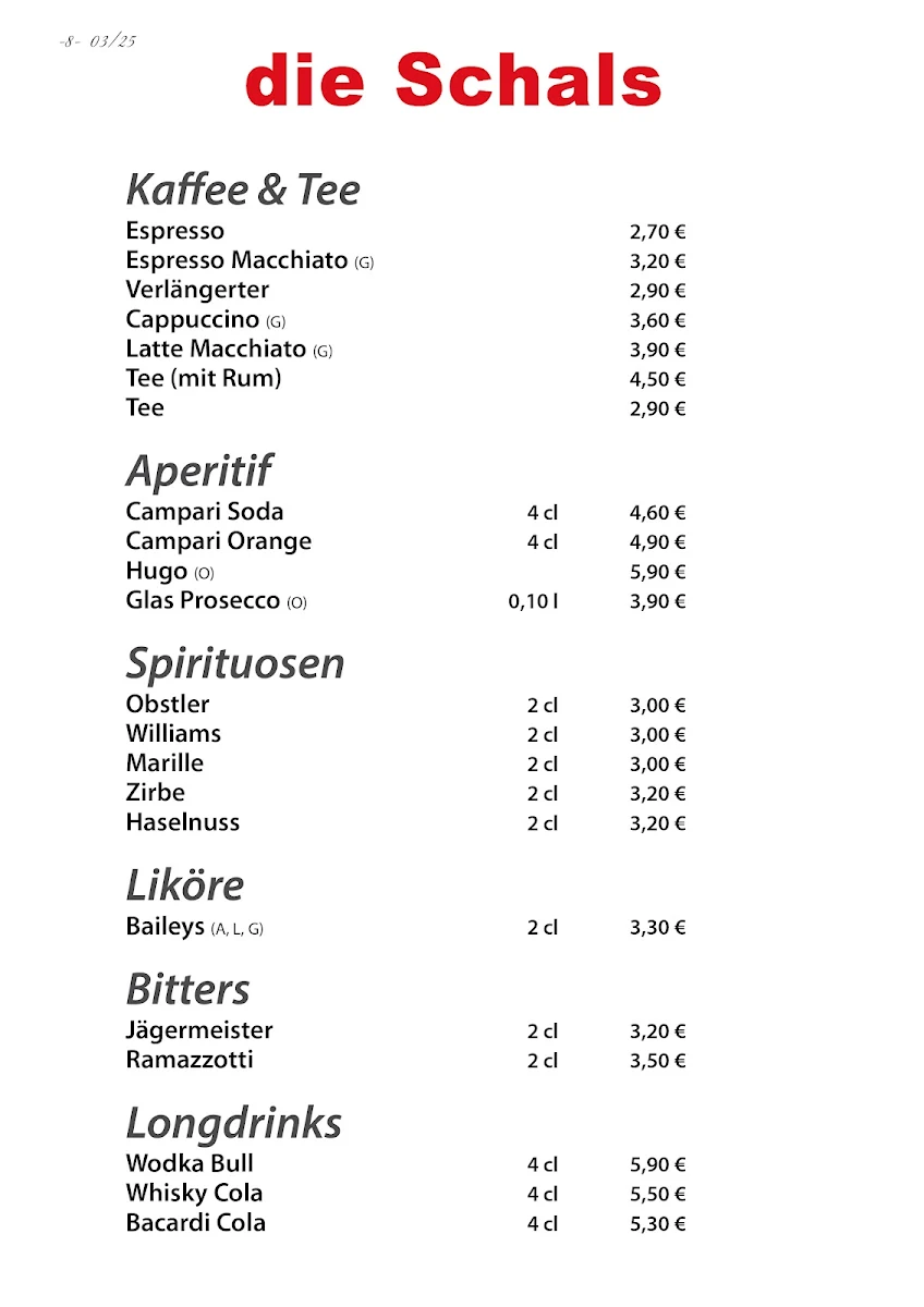 Speisekarte photo 6