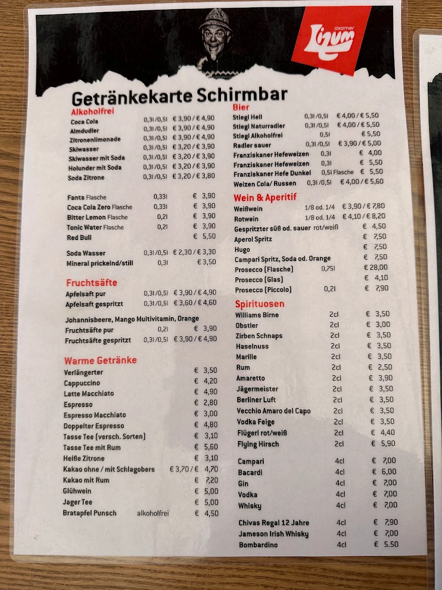 Speisekarte photo 3