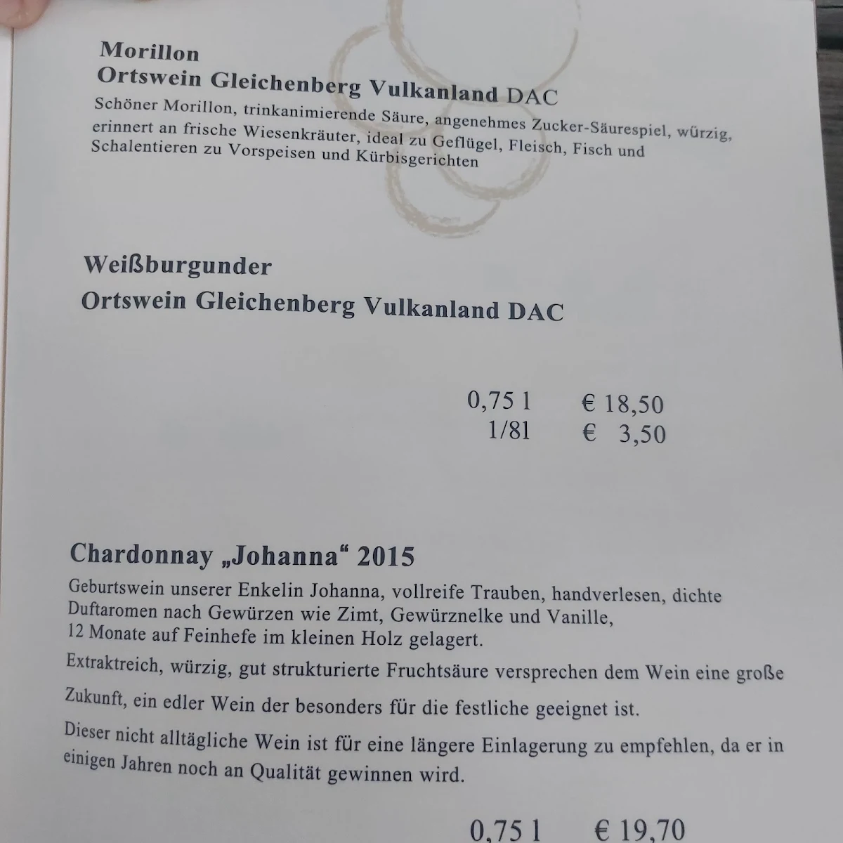 Speisekarte photo 7