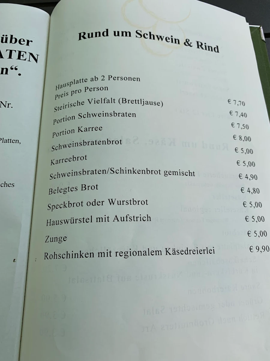 Speisekarte photo 9