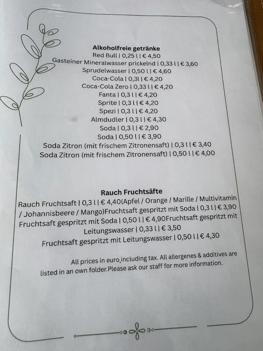Speisekarte photo 1