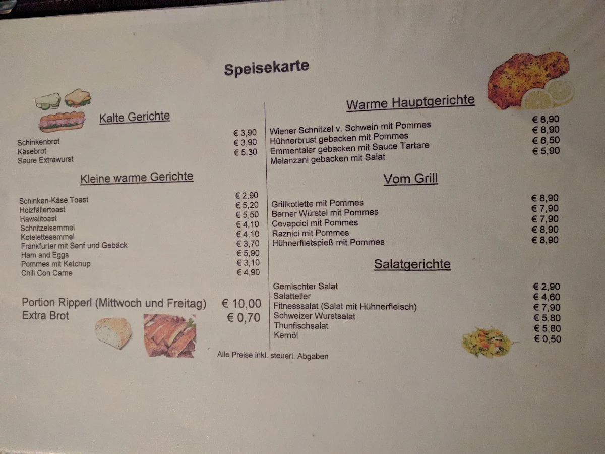 Speisekarte photo 1