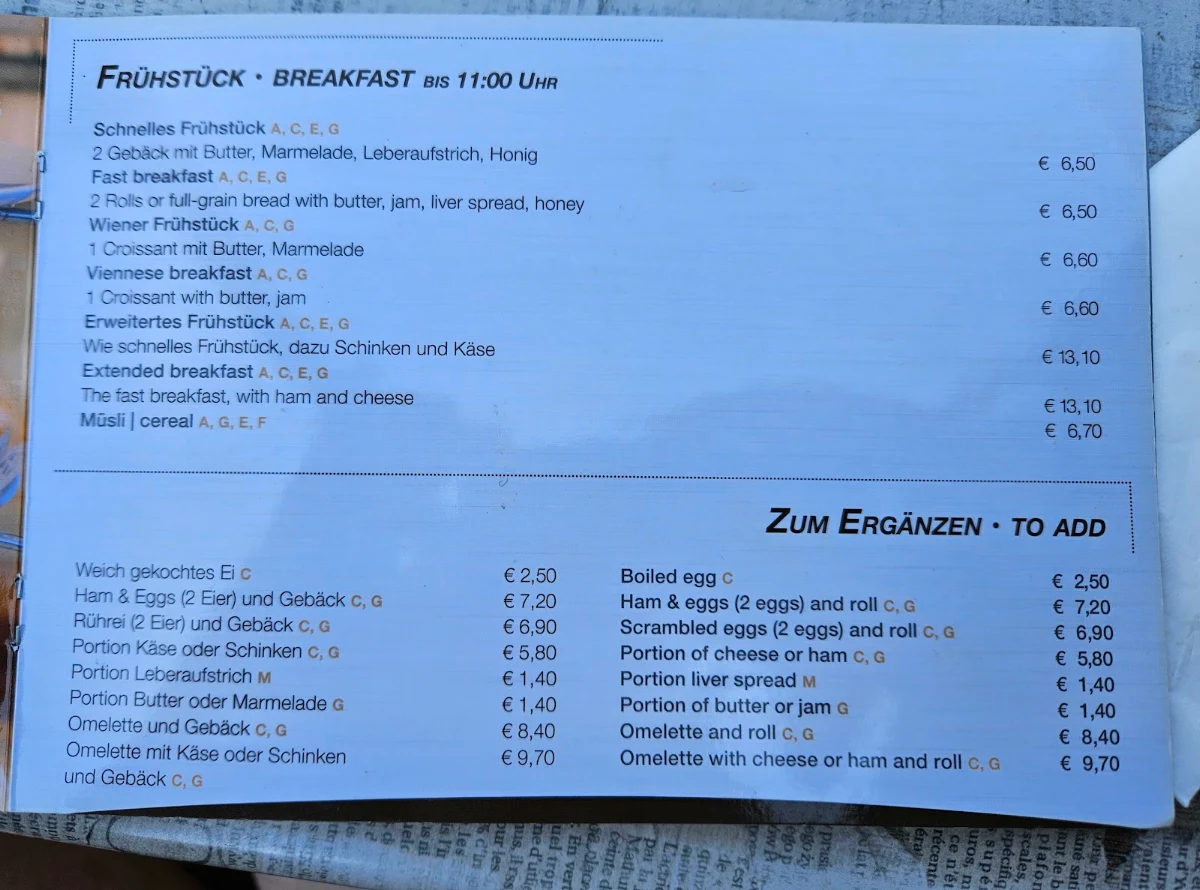 Speisekarte photo 2