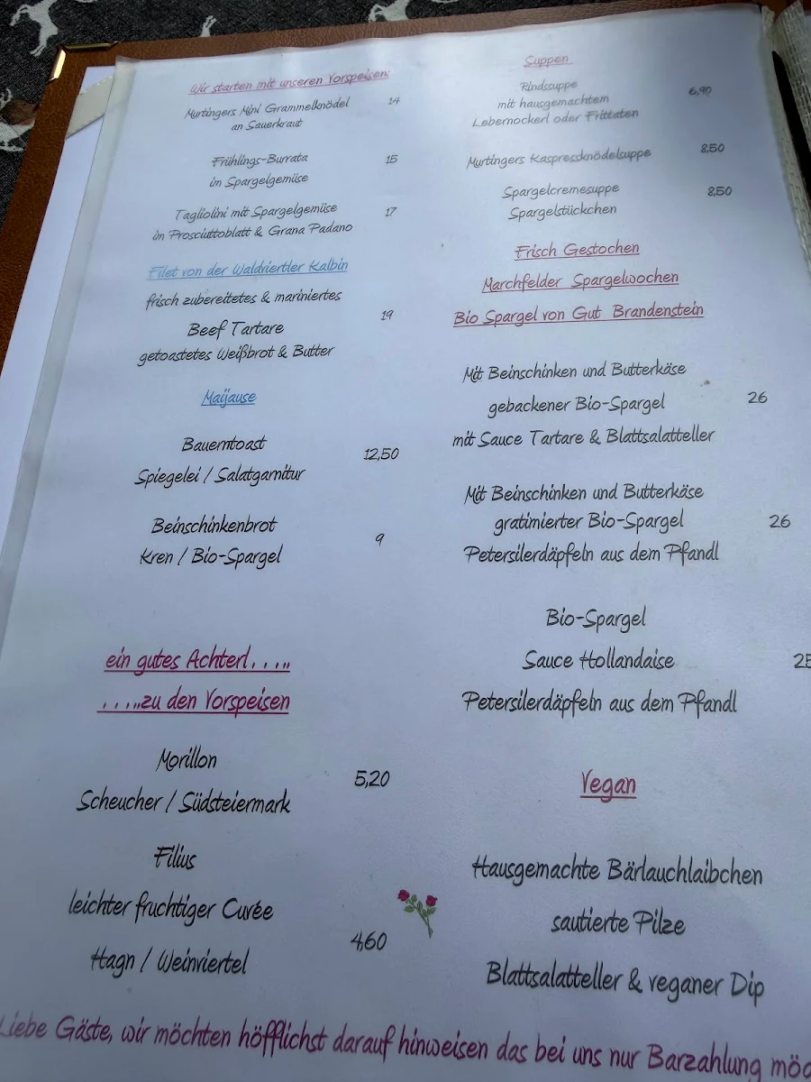Speisekarte photo 3