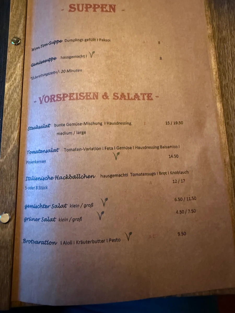 Speisekarte photo 1