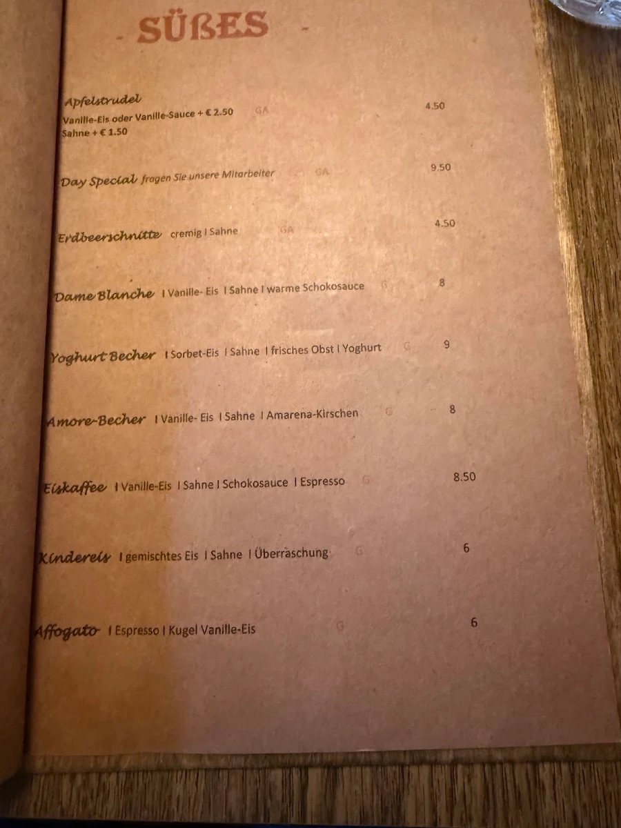 Speisekarte photo 3