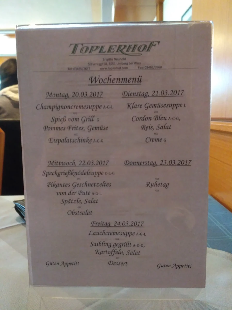 Speisekarte photo 3