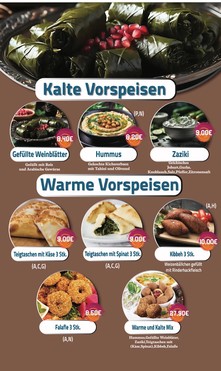 Speisekarte photo 5