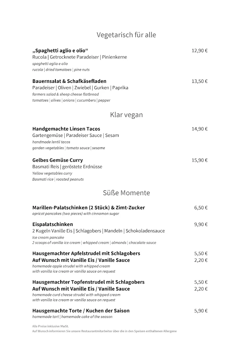 Speisekarte photo 3