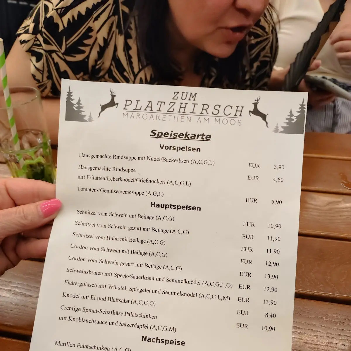 Speisekarte photo 2