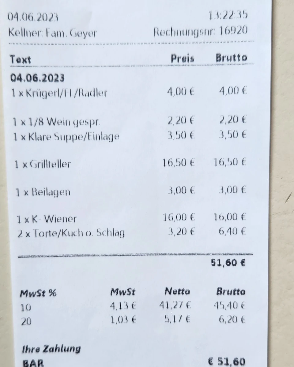 Speisekarte photo 3