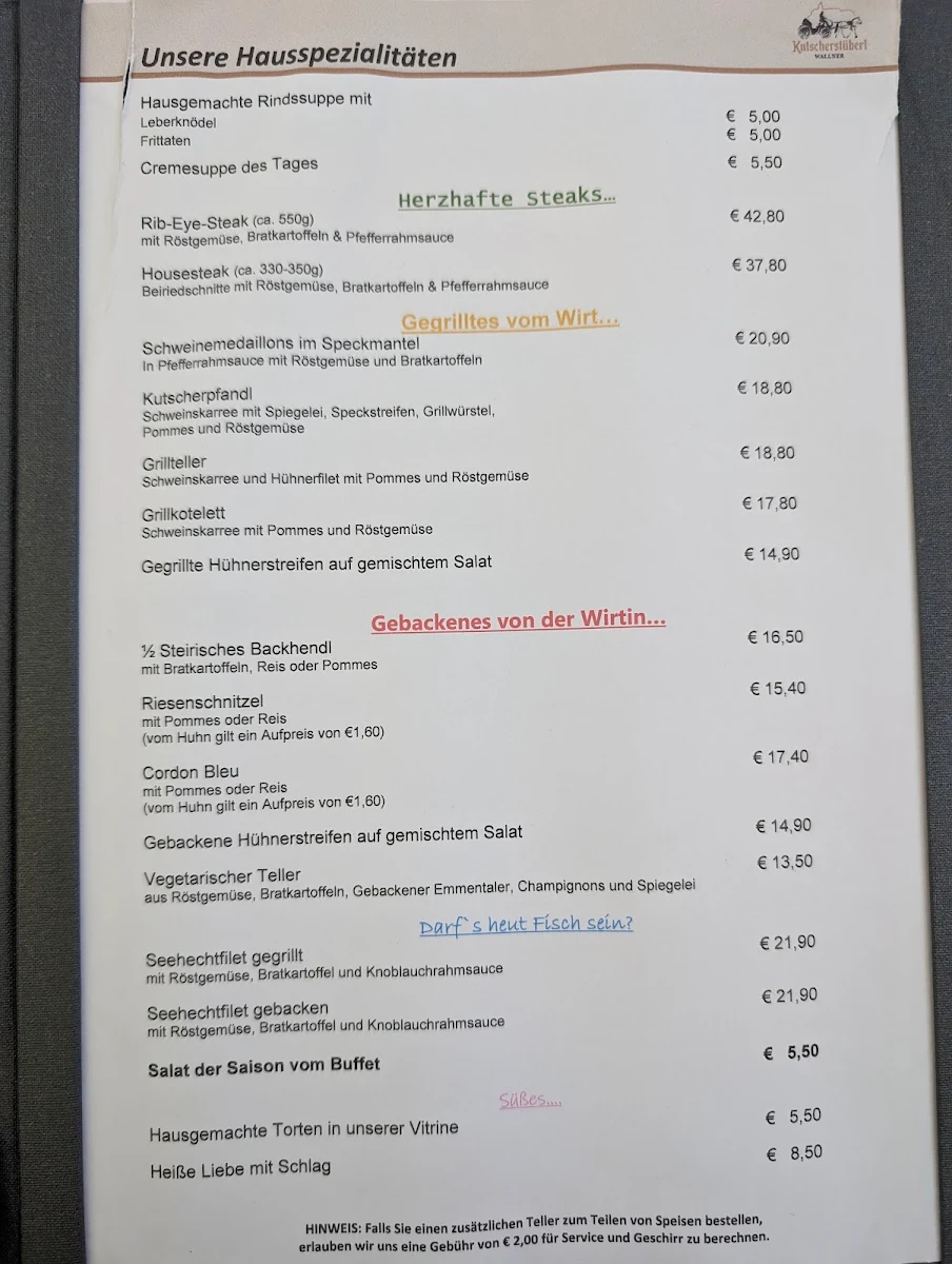 Speisekarte photo 3