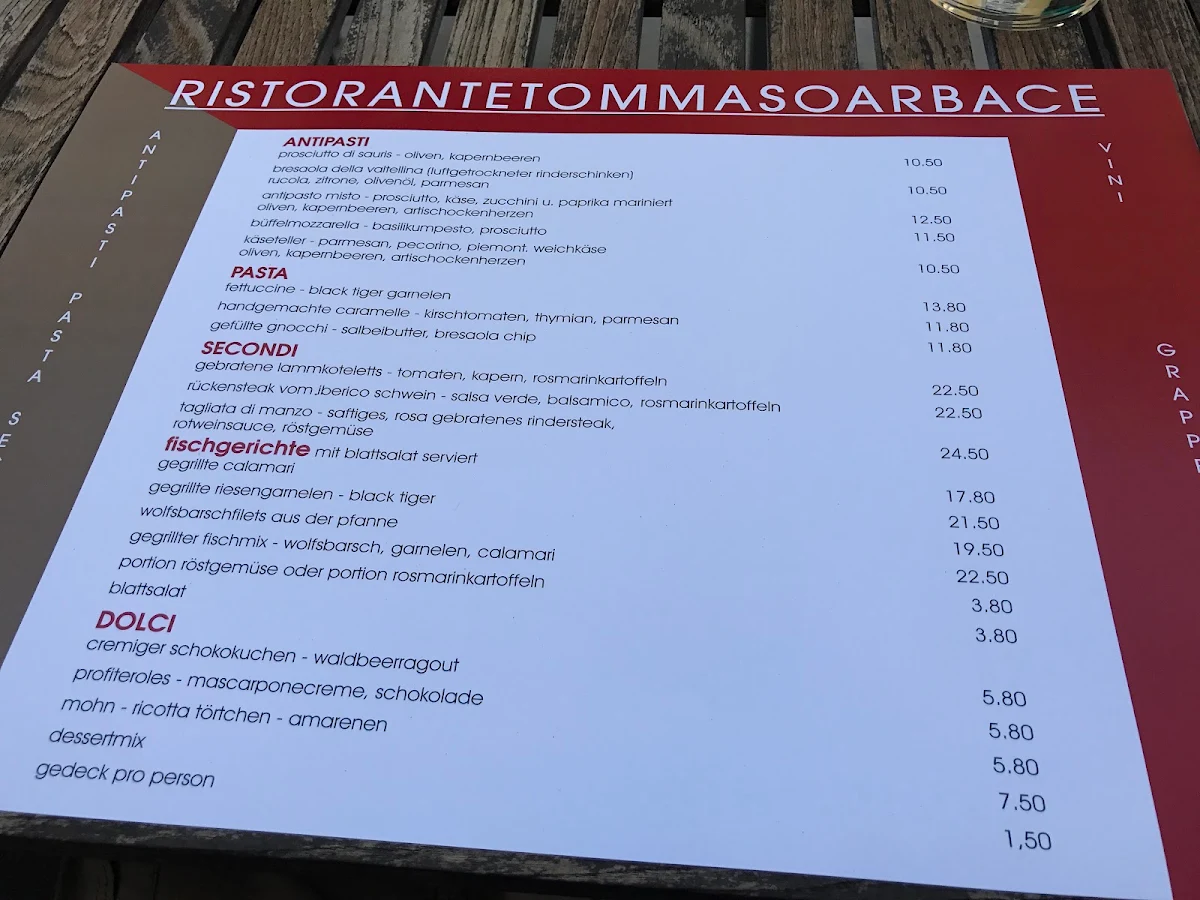 Speisekarte photo 3