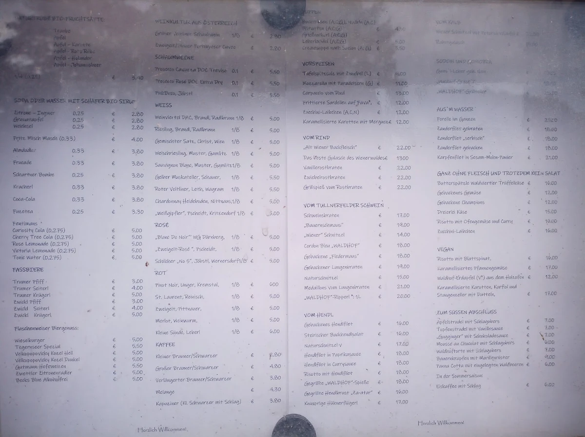 Speisekarte photo 1