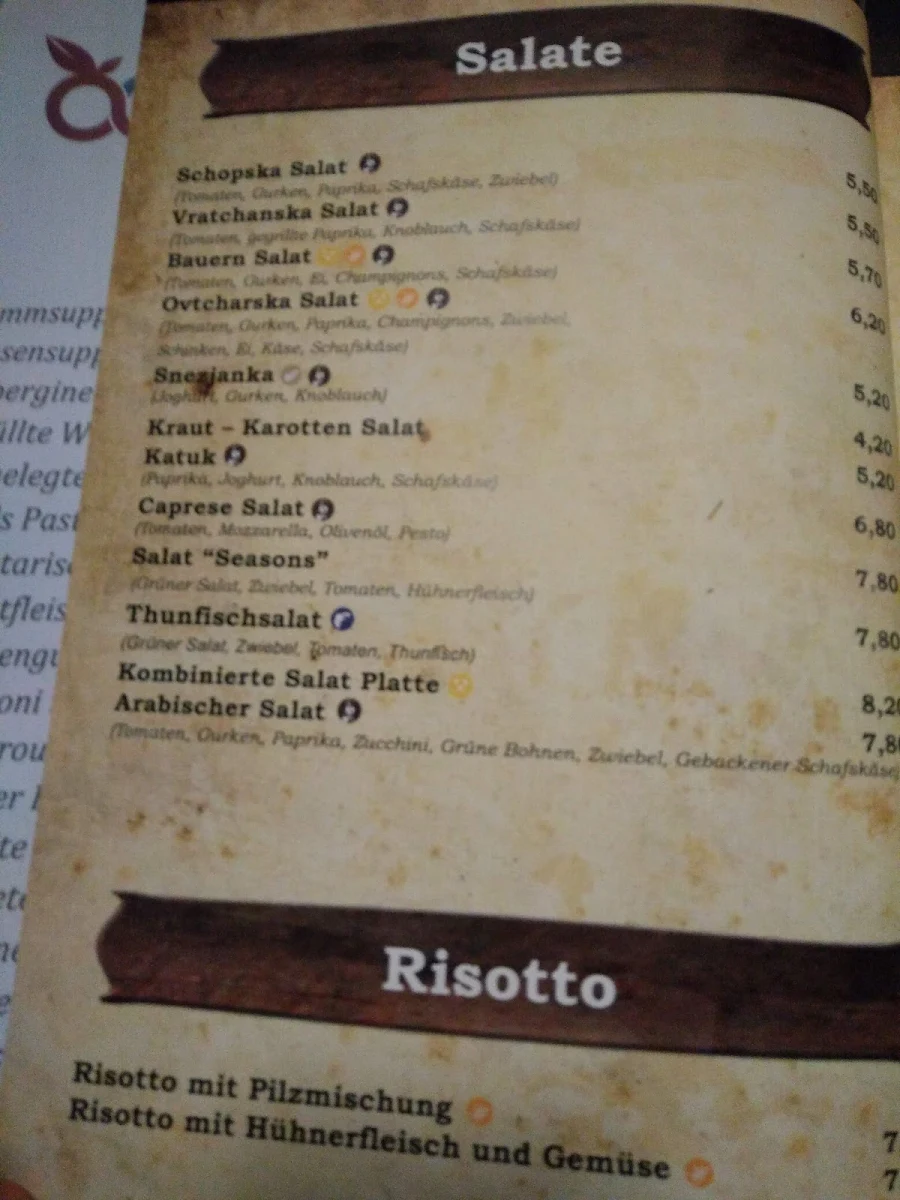Speisekarte photo 10