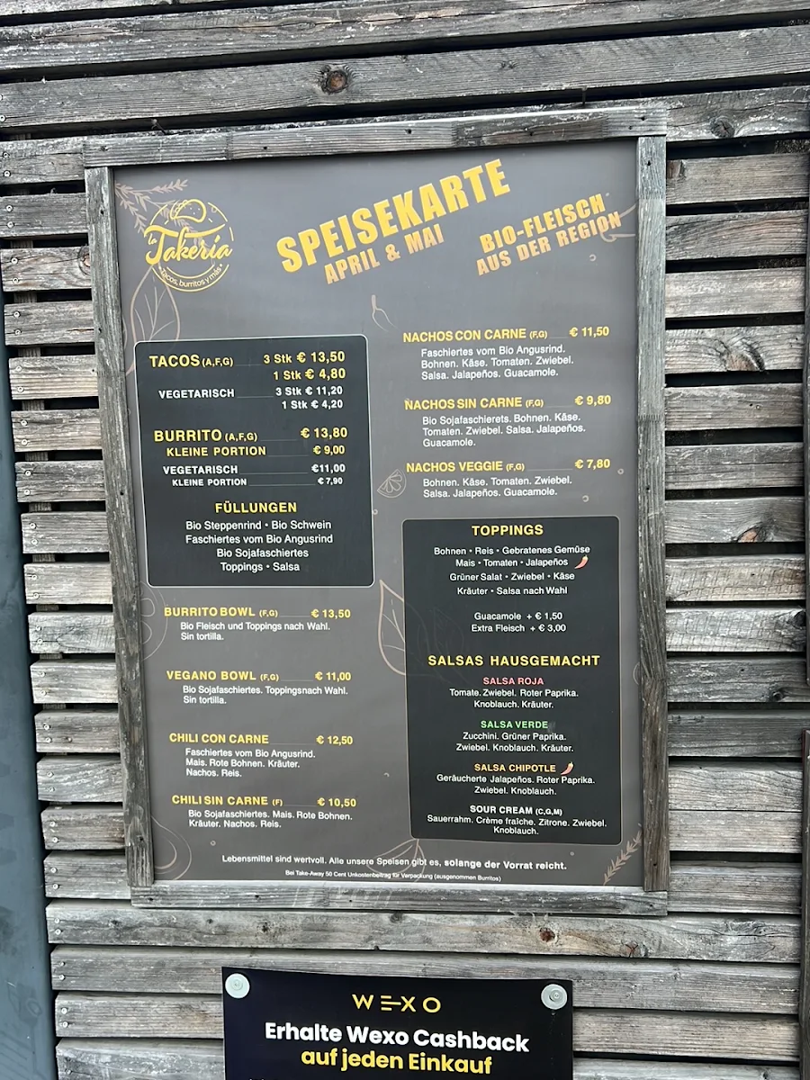 Speisekarte photo 2