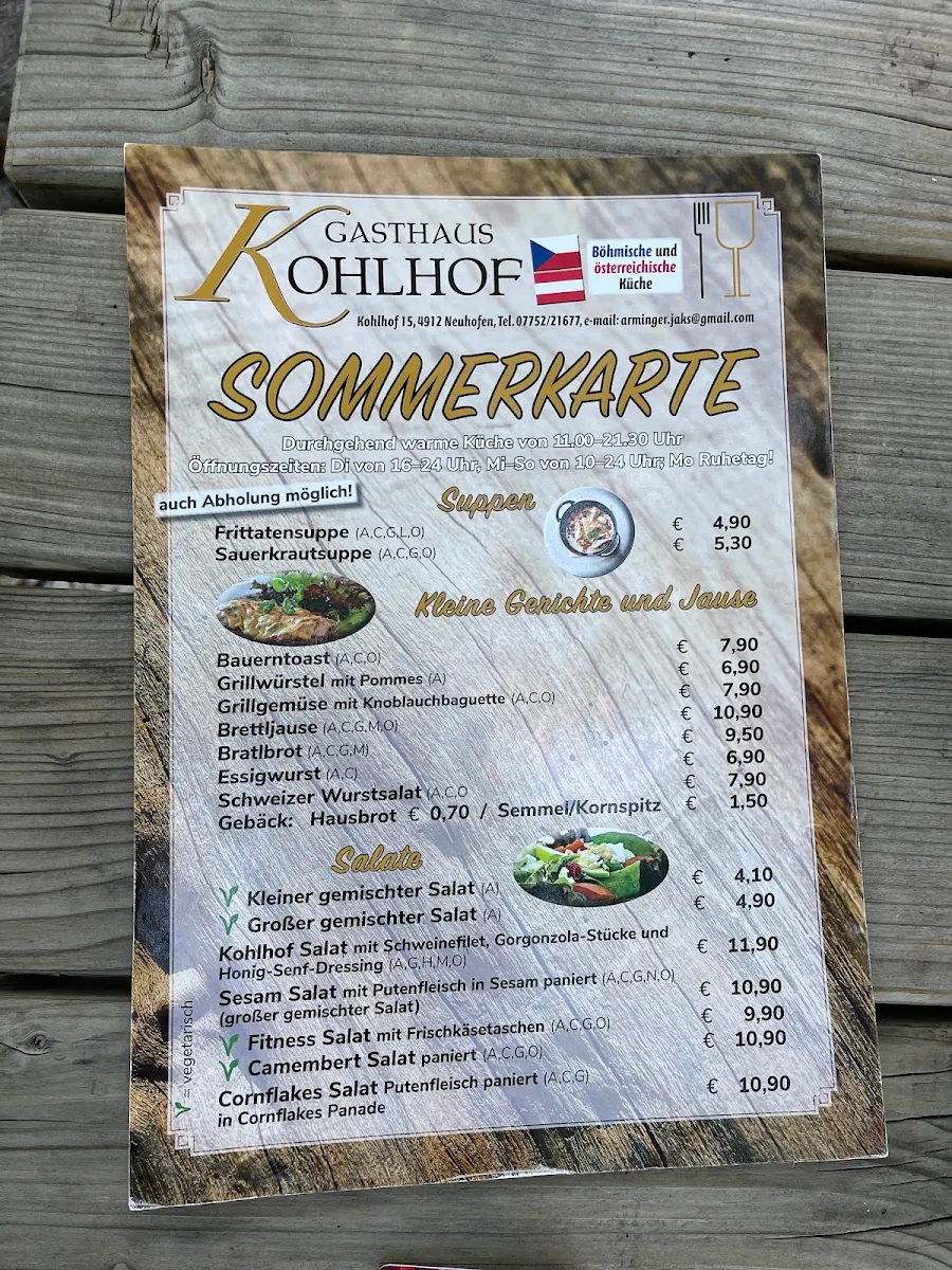 Speisekarte photo 9