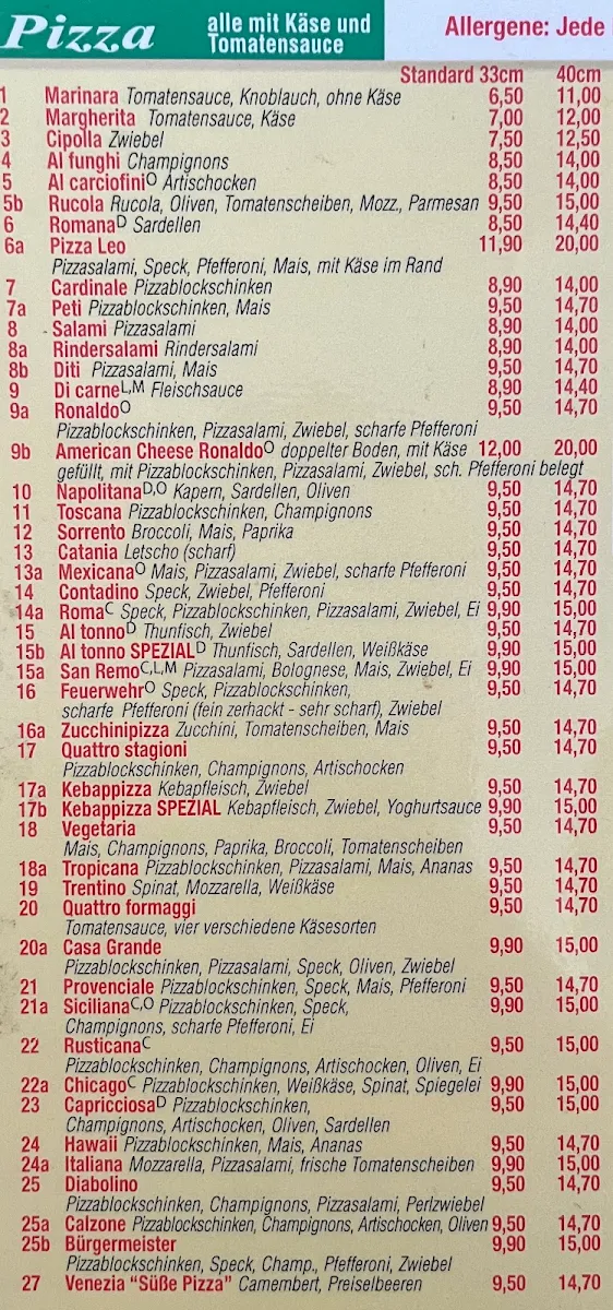 Speisekarte photo 3