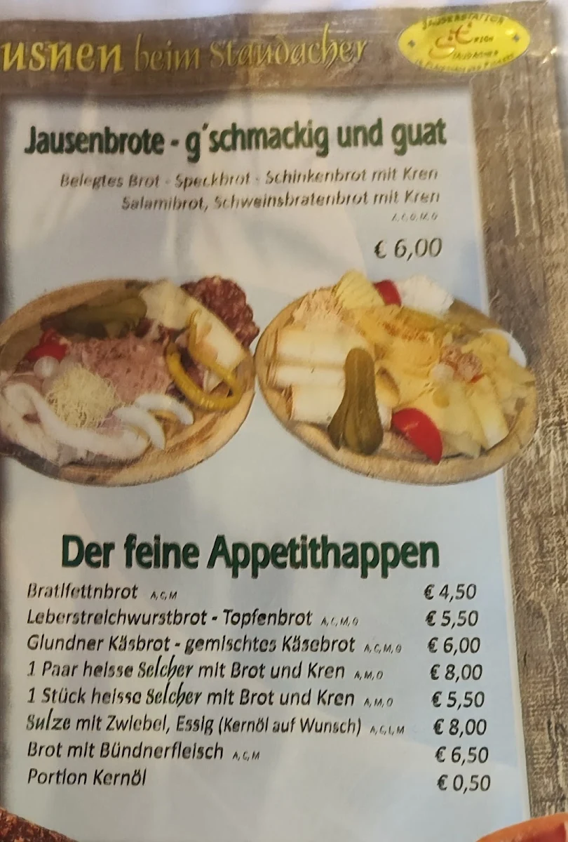 Speisekarte photo 4