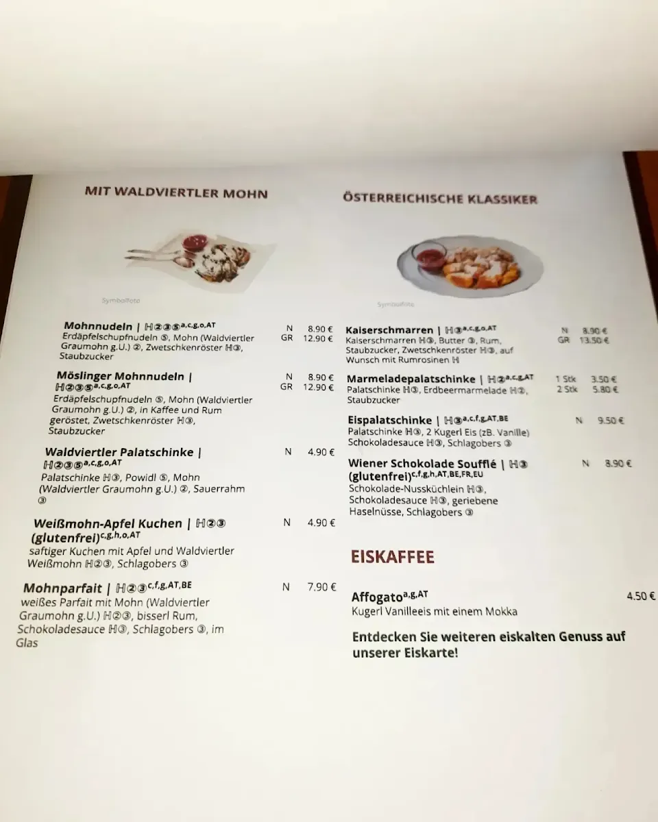 Speisekarte photo 2