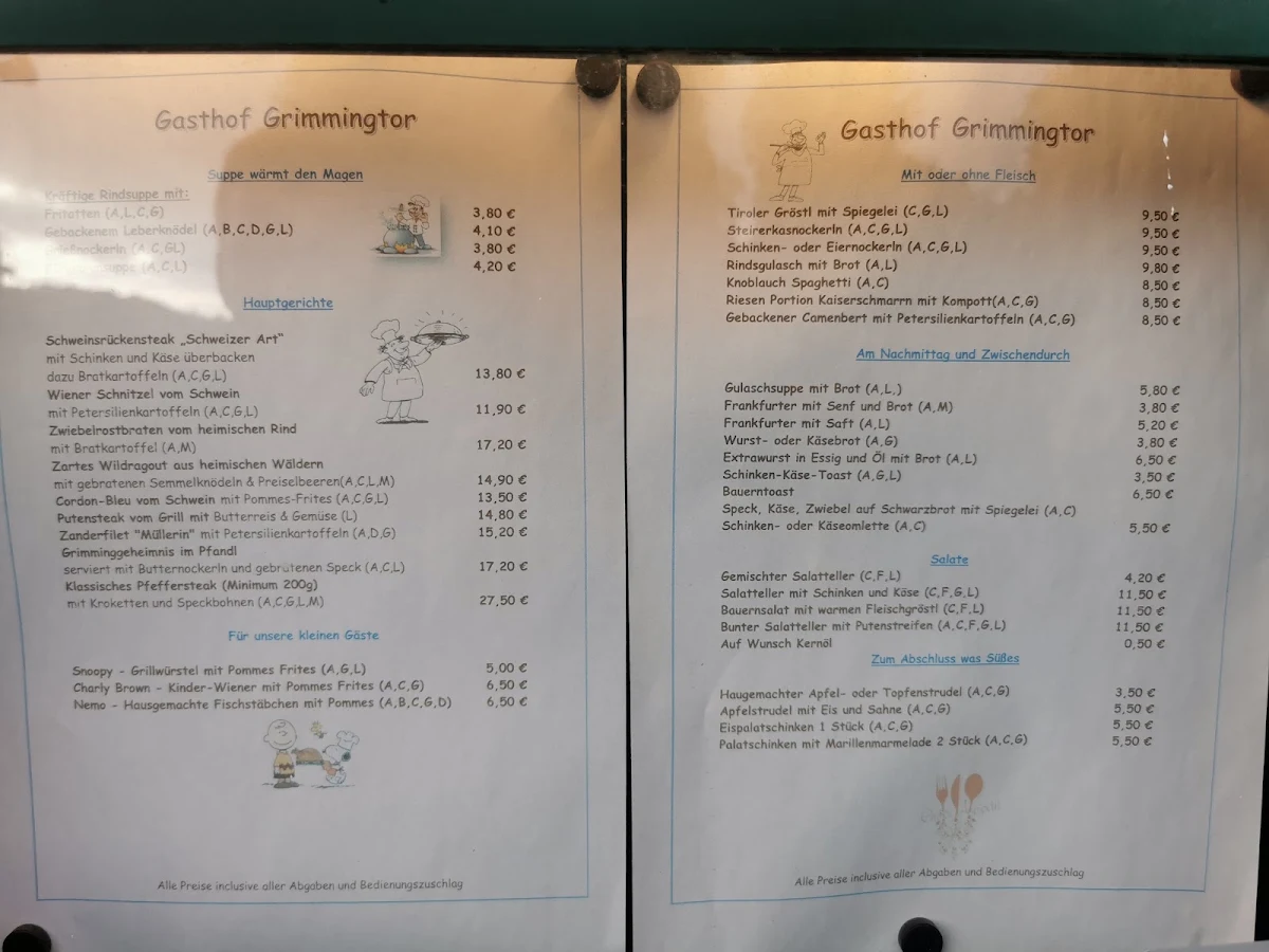 Speisekarte photo 2