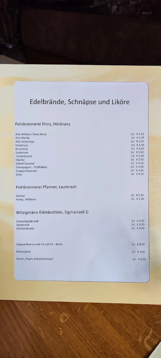 Speisekarte photo 10