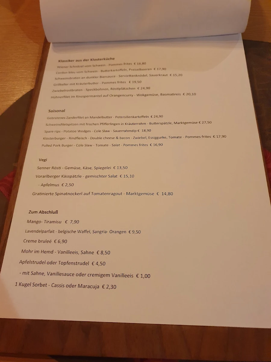 Speisekarte photo 6