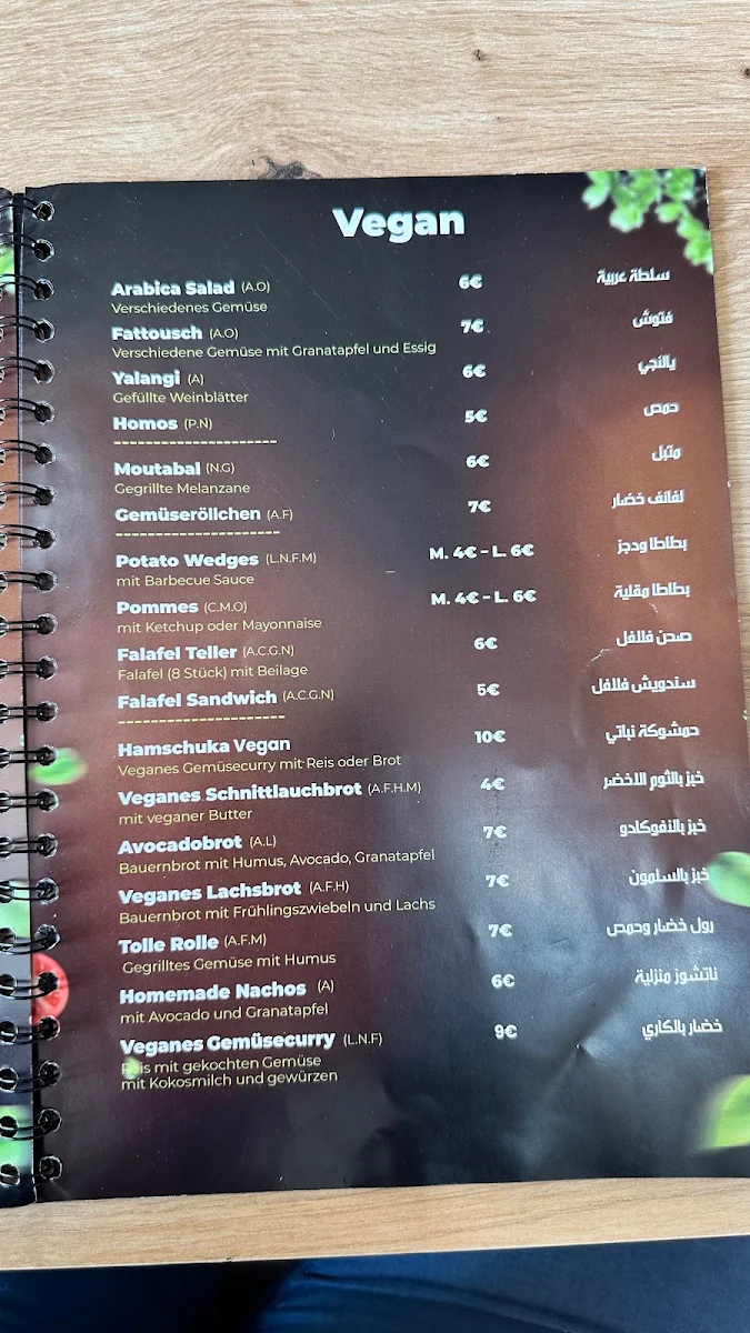 Speisekarte photo 3