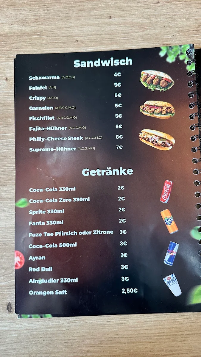 Speisekarte photo 4
