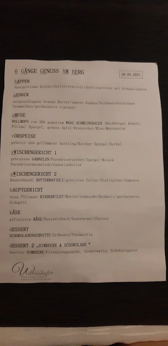 Speisekarte photo 3