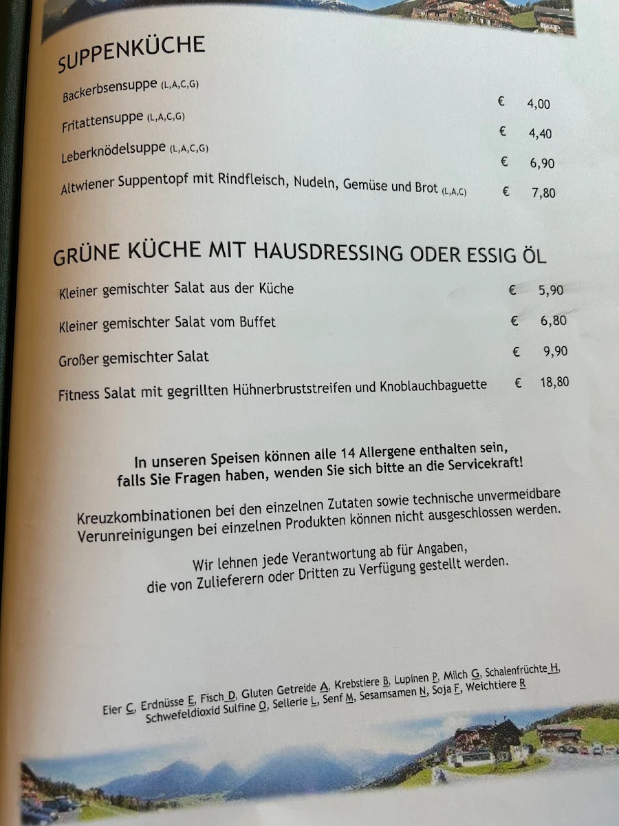 Speisekarte photo 2