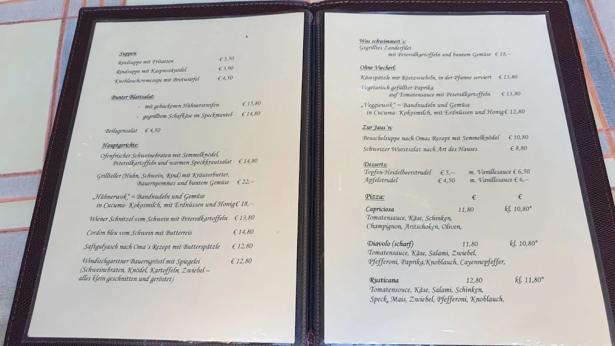 Speisekarte photo 2