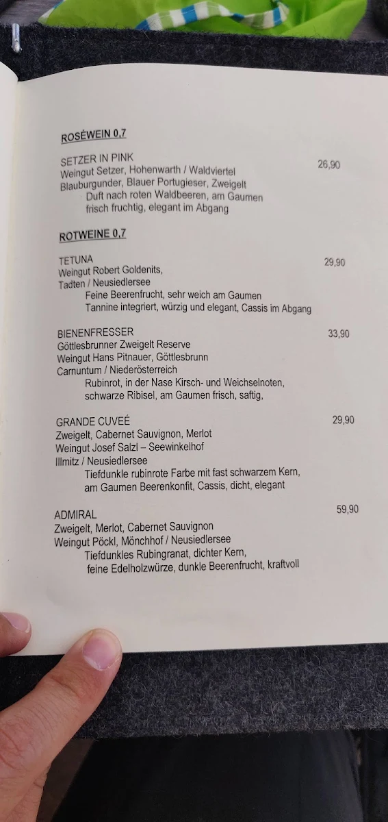 Speisekarte photo 2