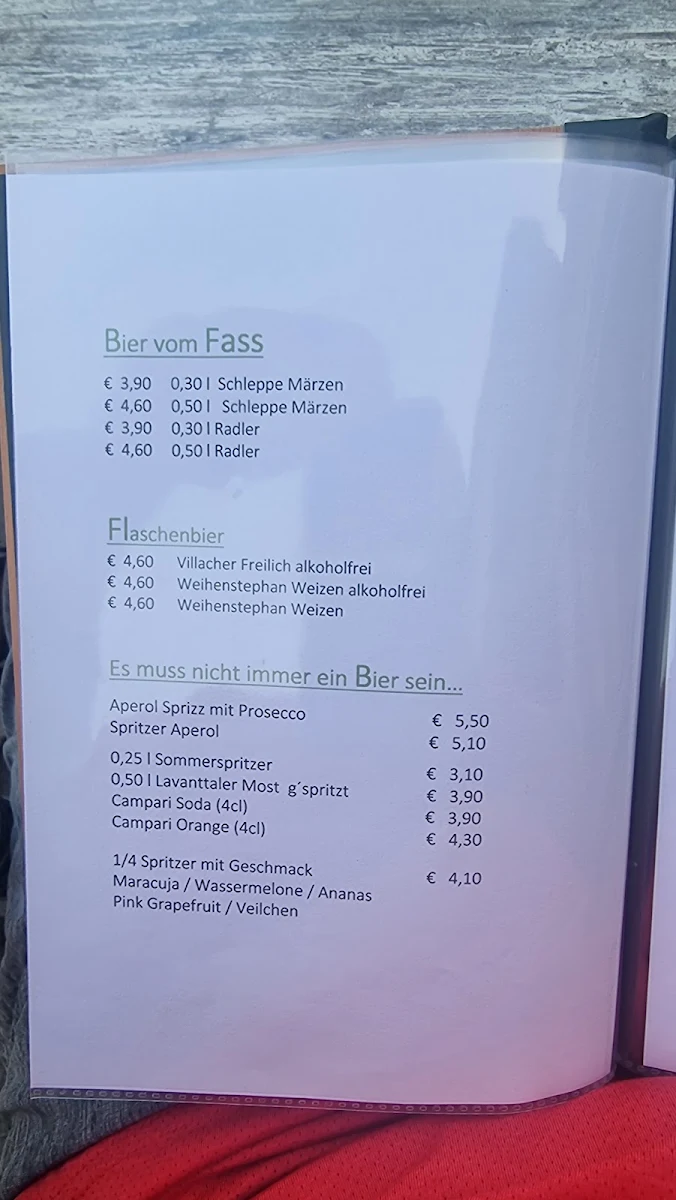 Speisekarte photo 1