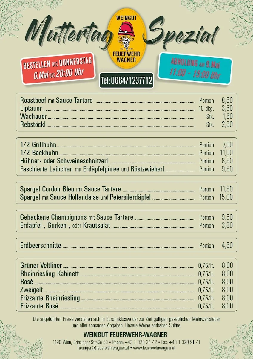 Speisekarte photo 1