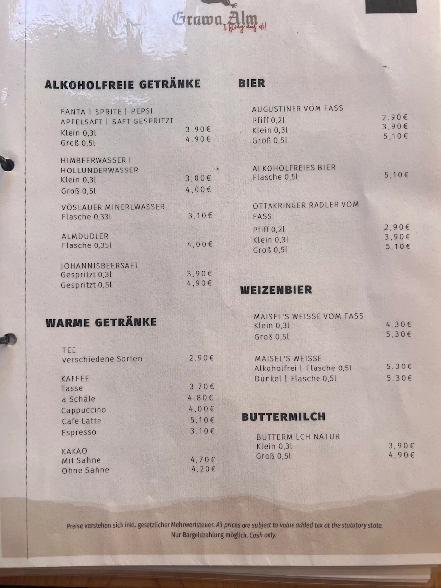 Speisekarte photo 3