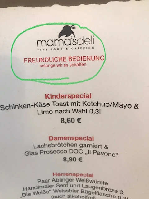 Speisekarte photo 3