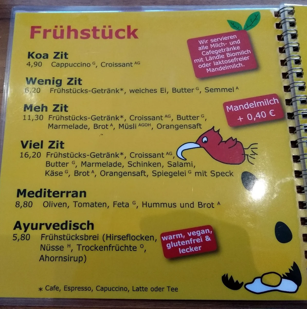 Speisekarte photo 4