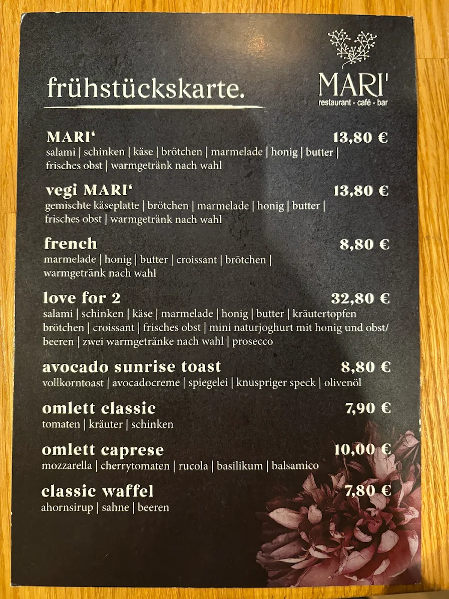 Speisekarte photo 2