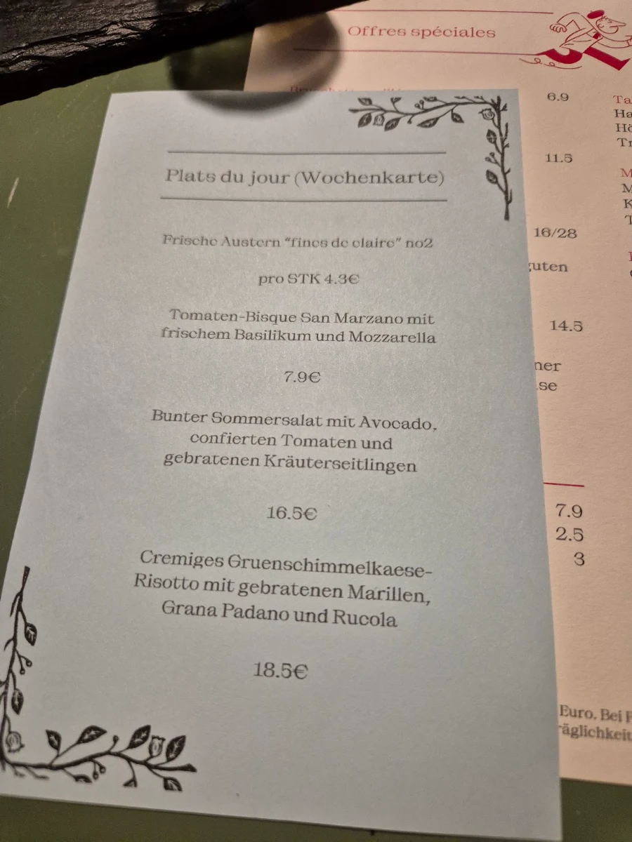 Speisekarte photo 4